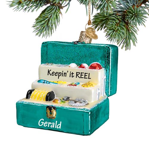 Tackle Box Holiday Ornament