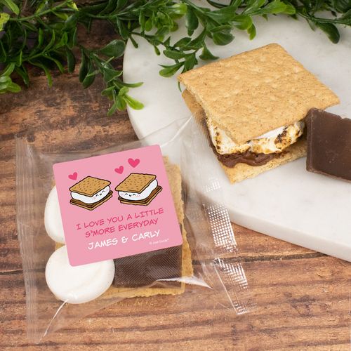 Personalized Love You A Little S'more Favor