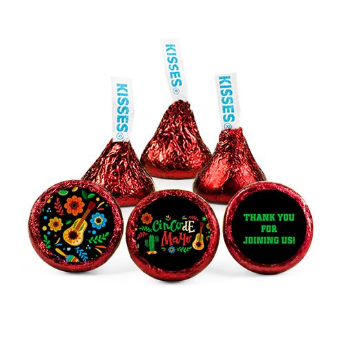 Personalized Cinco de Mayo Icons Hershey's Kisses