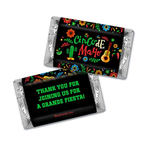 Personalized Cinco de Mayo Icons Hershey's Miniatures