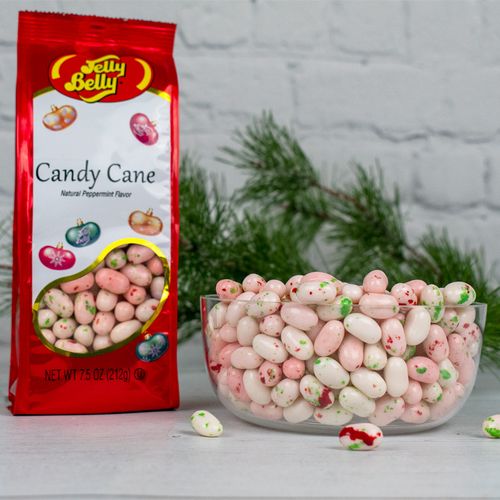 Jelly Belly Peppermint Candy Cane Jelly Beans
