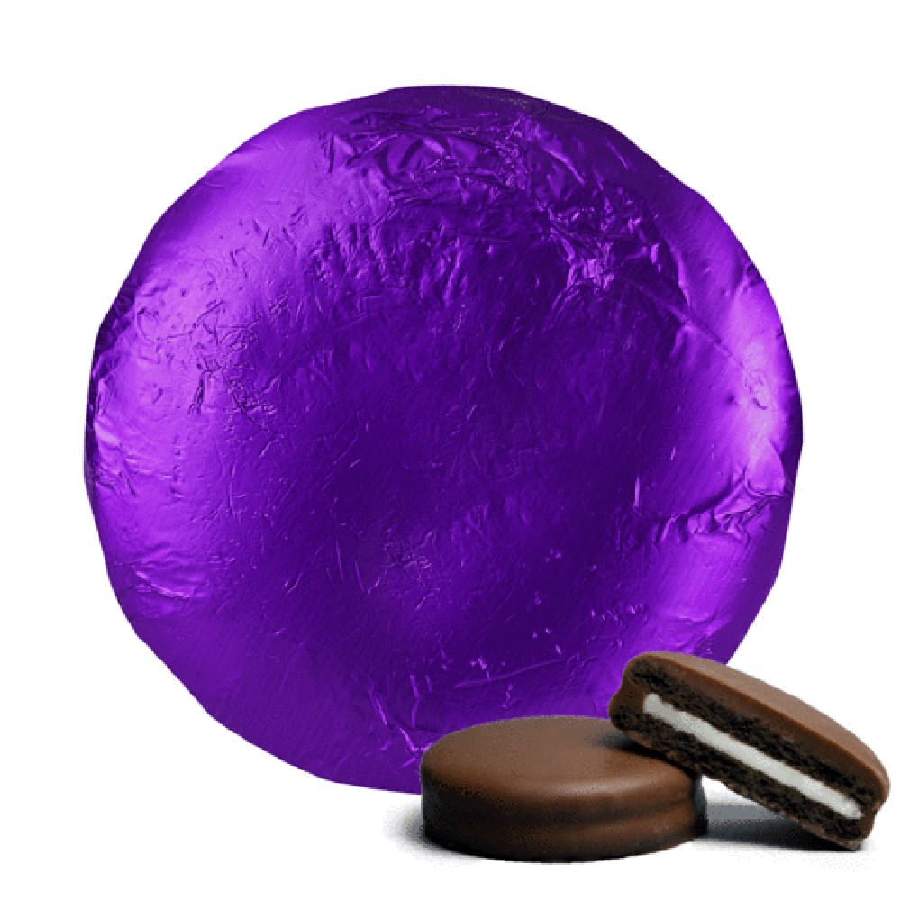 Purple Chocolate Covered Oreos - Whcandy.com