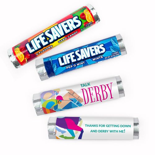 Personalized Talk Derby To Me Lifesavers Rolls (20 Rolls)