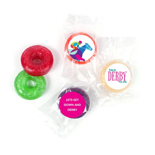 Personalized Talk Derby To Me Life Saver 5 Flavor Hard Candy