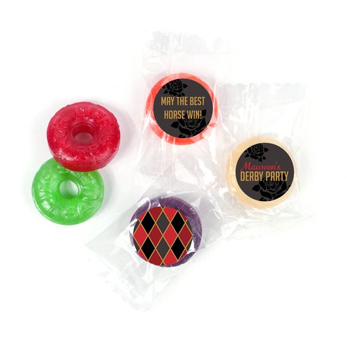 Personalized Derby Party Life Saver 5 Flavor Hard Candy