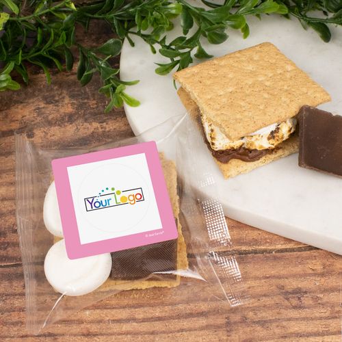 Personalized Add Your Logo S'mores Favor