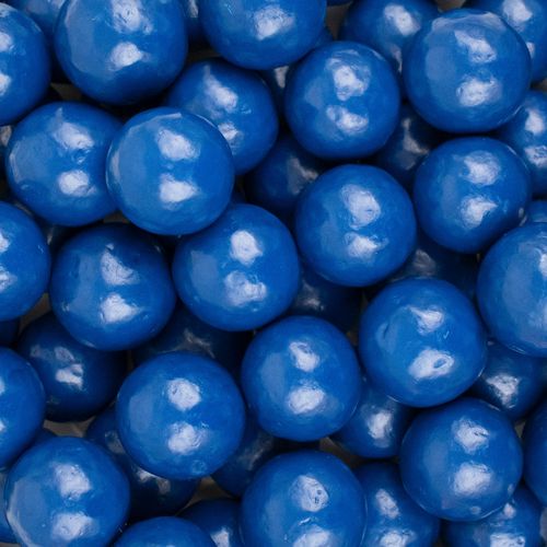 Premium Navy Blue Milk Chocolate Malted Milk Balls