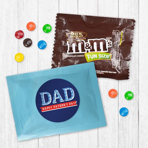 Happy Father's Day Dad - Milk Chocolate M&Ms