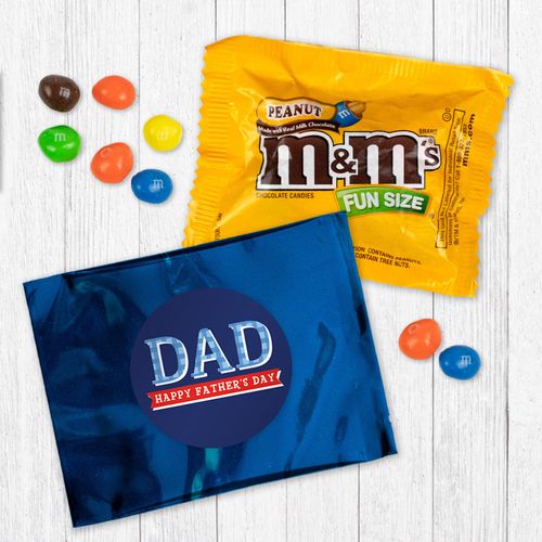Happy Father's Day Dad - Peanut M&Ms