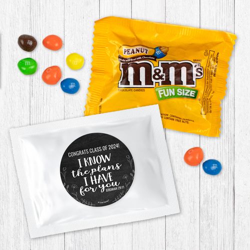 The Plans I Have For You Religious Graduation - Peanut M&Ms