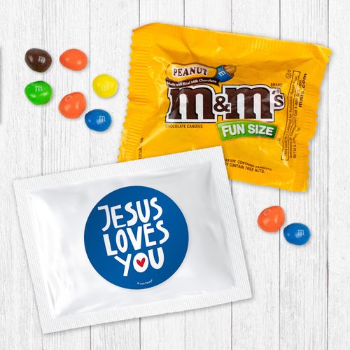 Jesus Loves You - Peanut M&Ms