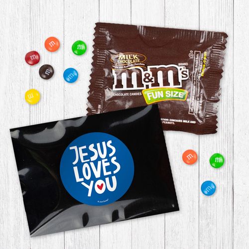 Jesus Loves You - Milk Chocolate M&Ms