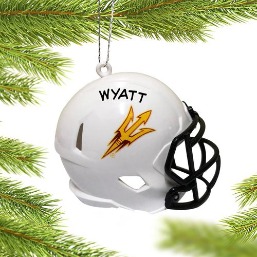 Arizona State Football Helmet Holiday Ornament-arizona state