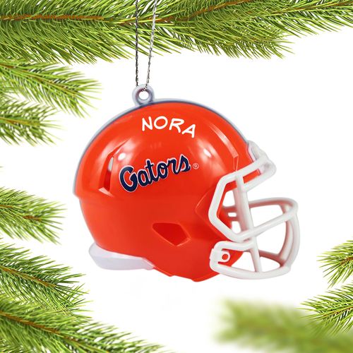 University of Florida Football Helmet Holiday Ornament
