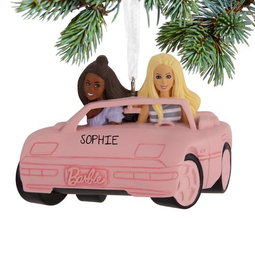 Barbie In Car Holiday Ornament