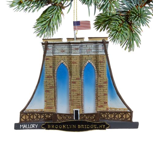 Brooklyn Bridge Holiday Ornament