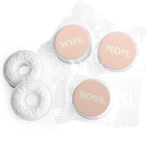 Mother's Day Wife. Mom. Boss. Life Savers Mints