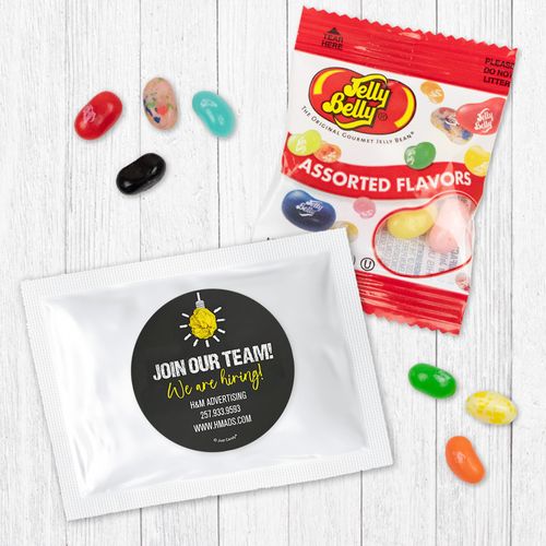 Personalized Promotion First Business - Jelly Belly Assorted Jelly Beans