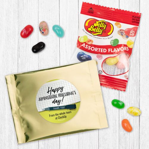 Personalized Administrative Professionals Day - Jelly Belly Assorted Jelly Beans