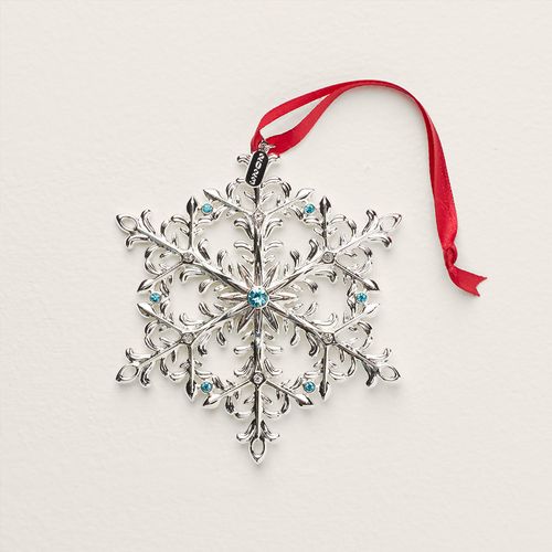 Lenox 2023 Holiday Ornament Snow Majesty Holiday Ornament