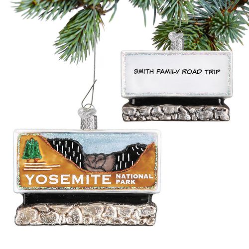 Yosemite Holiday Ornament