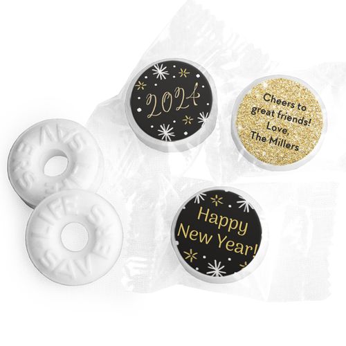 Personalized Life Savers Mints - New Year's Party & Prosper with Logo