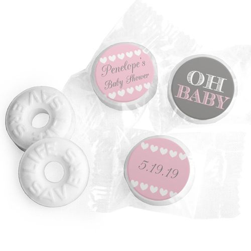 Personalized Bonnie Marcus Baby Shower Oh Baby Life Savers Mints