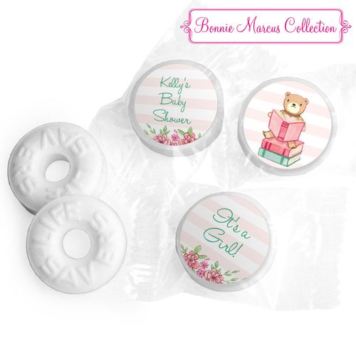 Story Time Personalized Baby Shower LIFE SAVERS Mints Assembled