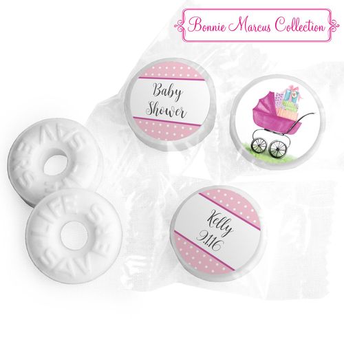 Rockabye Baby Personalized Baby Shower LIFE SAVERS Mints Assembled