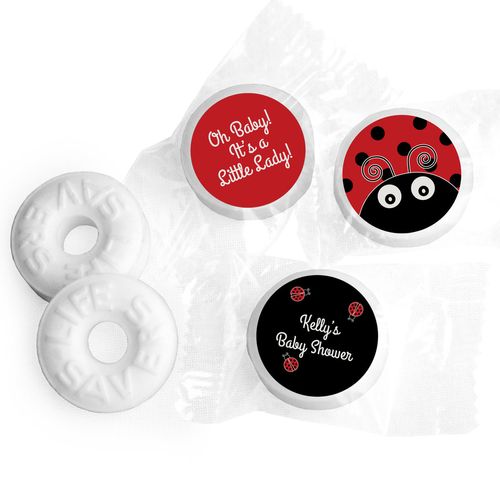 Bug-a-Boo Personalized Baby Shower LIFE SAVERS Mints Assembled