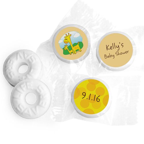 Baby Spots Personalized Baby Shower LIFE SAVERS Mints Assembled