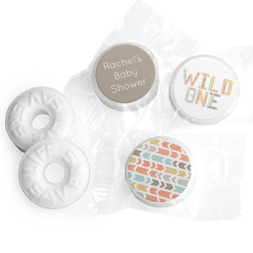Wild Personalized Baby Shower LIFE SAVERS Mints Assembled