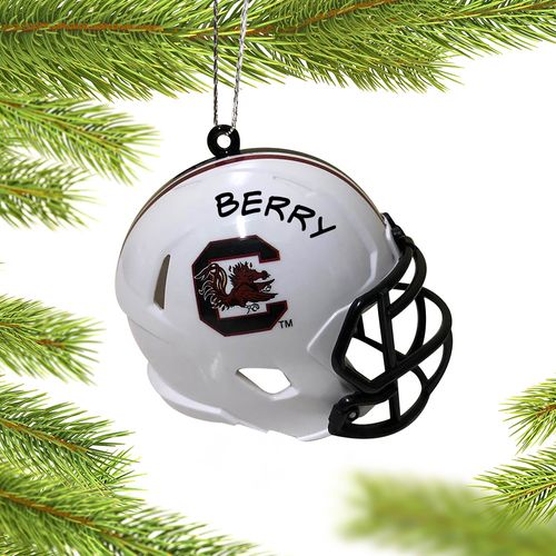 University of South Carolina Football Helmet Holiday Ornament