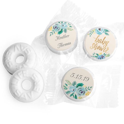 Personalized Bonnie Marcus Baby Shower Blooming Baby Life Savers Mints