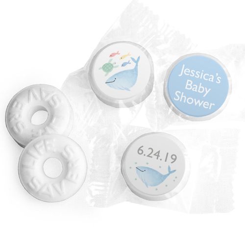Personalized Bonnie Marcus Baby Shower Under the Sea Life Savers Mints