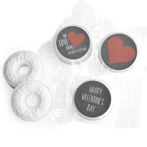 We Love Doing Business With You Valentine's Day Life Savers Mints