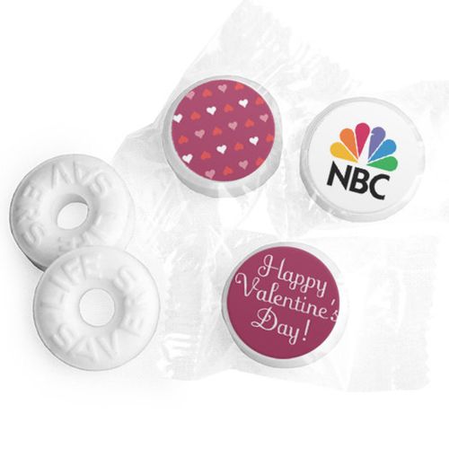Add Your Logo Hearts Valentine's Day Life Savers Mints