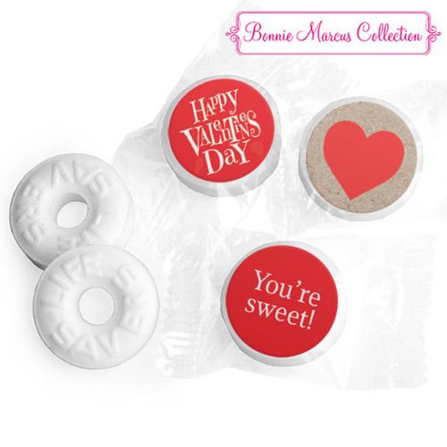 Personalized Valentine's Day Cute Hearts LIFE SAVERS Mints