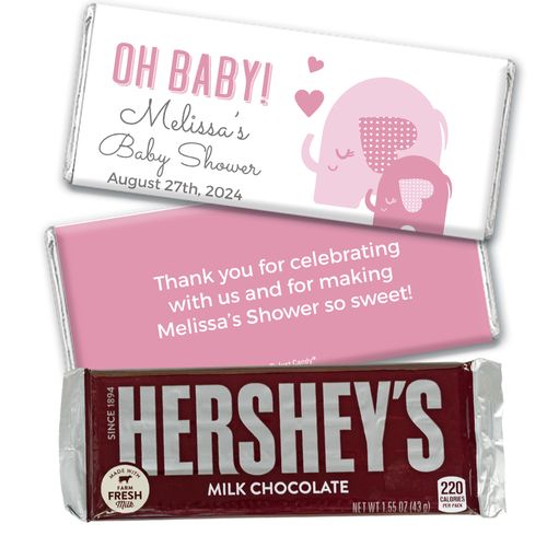 Baby Shower Personalized Chocolate Bar Favors