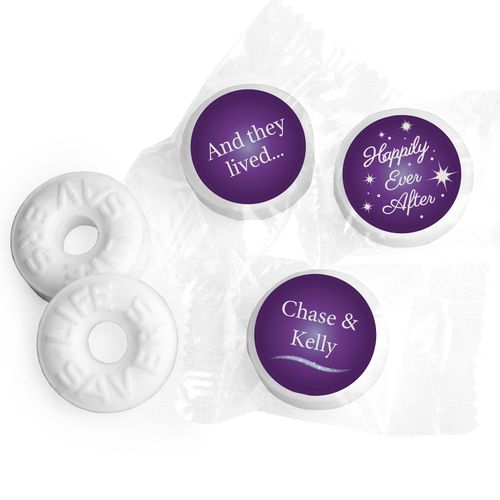 Fairytale Ending Personalized Wedding LIFE SAVERS Mints Assembled