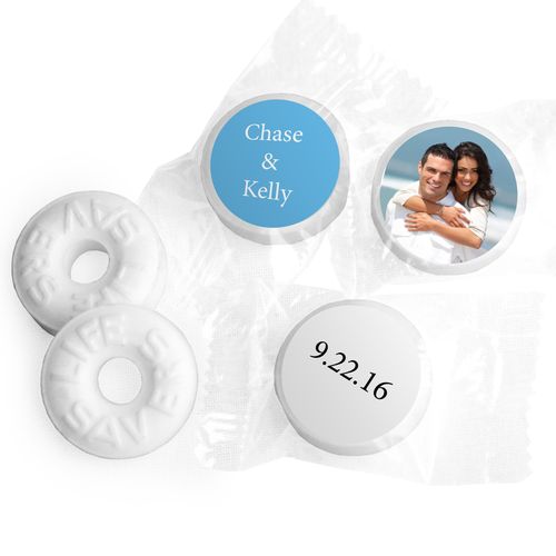 Add Your Photo Personalized Wedding LIFE SAVERS Mints Assembled