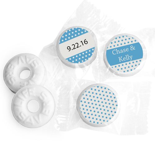 At Last Personalized Wedding LIFE SAVERS Mints Assembled