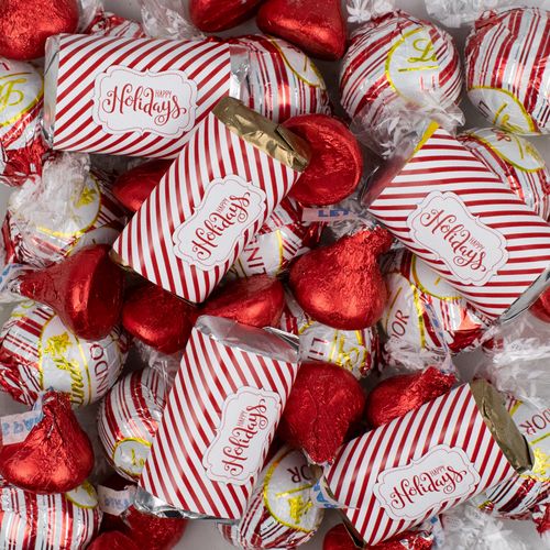 Christmas Hershey's Miniatures, Kisses, and Lindt Truffles