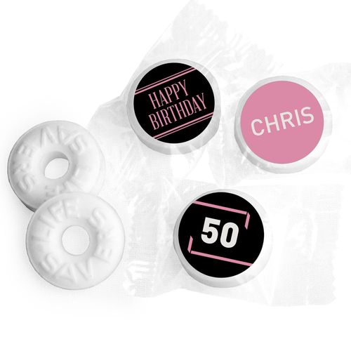 Birthday Personalized Life Savers Mints Celebrate