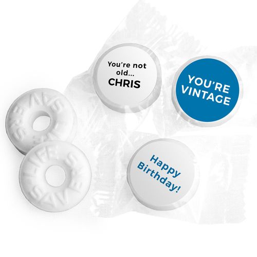 Birthday Personalized Life Savers Mints You're Vintage