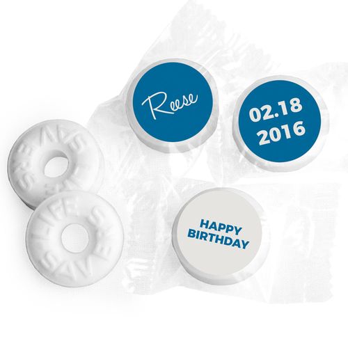 Dynamic Personalized Birthday LIFE SAVERS Mints Assembled