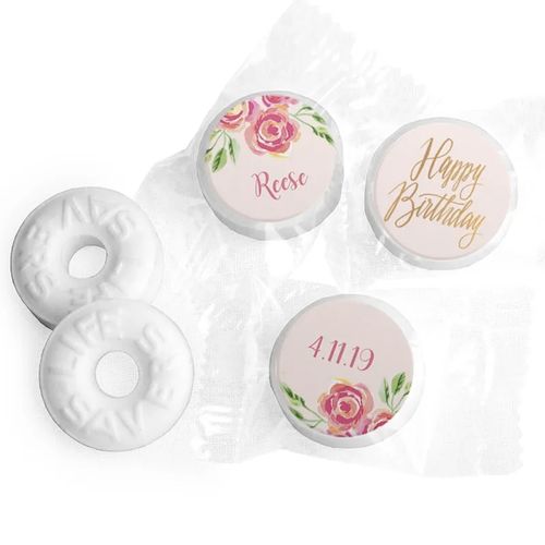 In the Pink Personalized Birthday LIFE SAVERS Mints Assembled