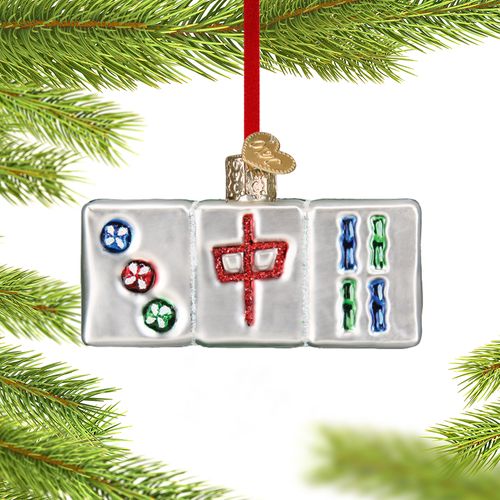 Mahjong Holiday Ornament