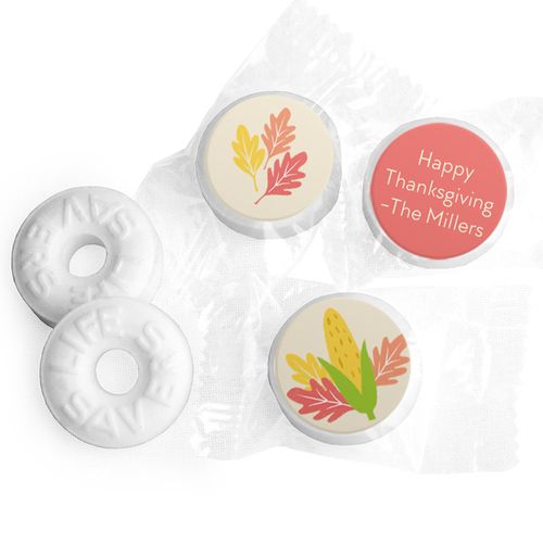 Personalized Life Savers Mints - Thanksgiving Happy Harvest