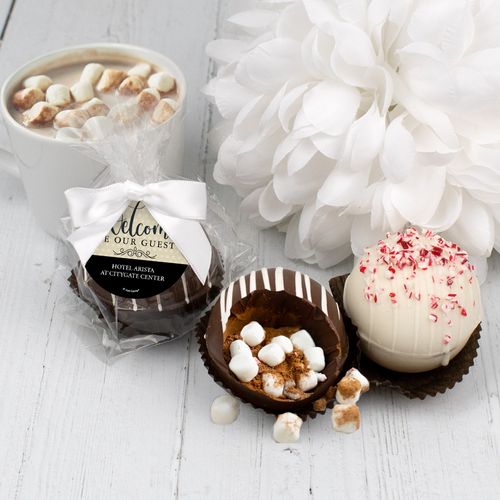 Personalized Business Hot Cocoa Bomb - Guests